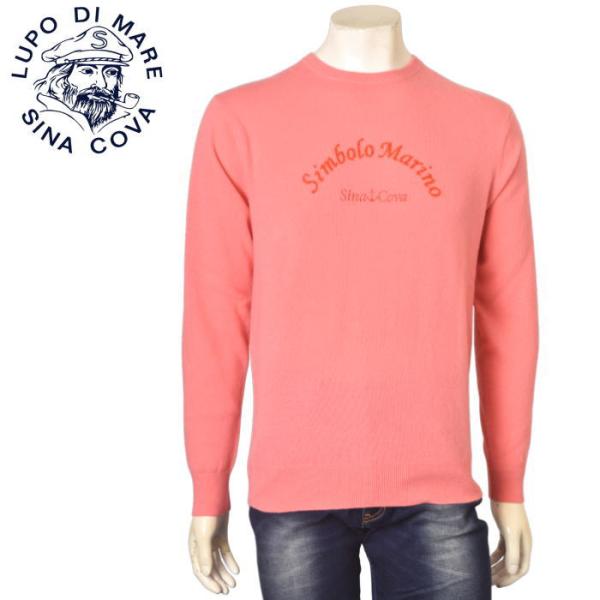 シナコバ SINACOVA 2025秋冬新作 メンズ カシミヤ クルーネックセーター