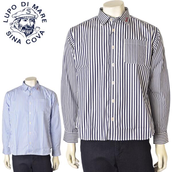 シナコバ SINACOVA 2025秋冬新作 メンズ 長袖シャツ