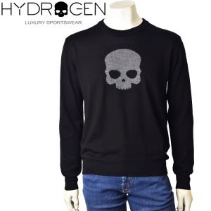 HYDROGEN（ハイドロゲン） GC0000 124 ロゴ入り レッド系地 ホワイト