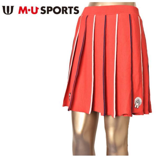 50％OFFセール！ MUスポーツ M・U SPORTS ゴルフ 2023秋冬新作 レディース ニッ...
