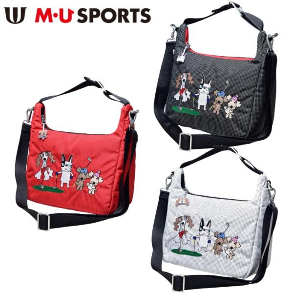 MUスポーツ M・U SPORTS ゴルフ 2026春夏新作 レディース 保冷2WAYカートバッグ
