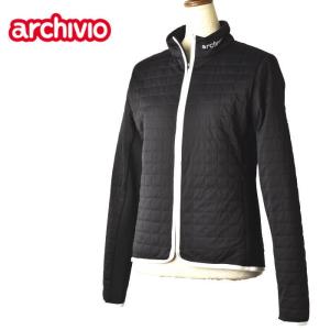 50％OFFセール！ アルチビオ archivio ゴルフ 2022秋冬新作 レディース 中綿ジップアップブルゾン