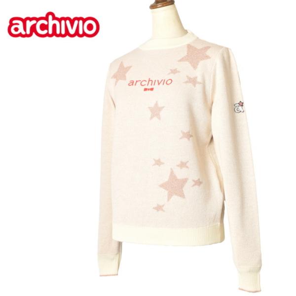 50％OFFセール！ アルチビオ archivio ゴルフ 2023秋冬新作 レディース ニットプル...