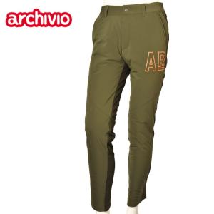 ARCHIVIO アルチビオ ナイロン ストレッチパンツ ネイビー系 50