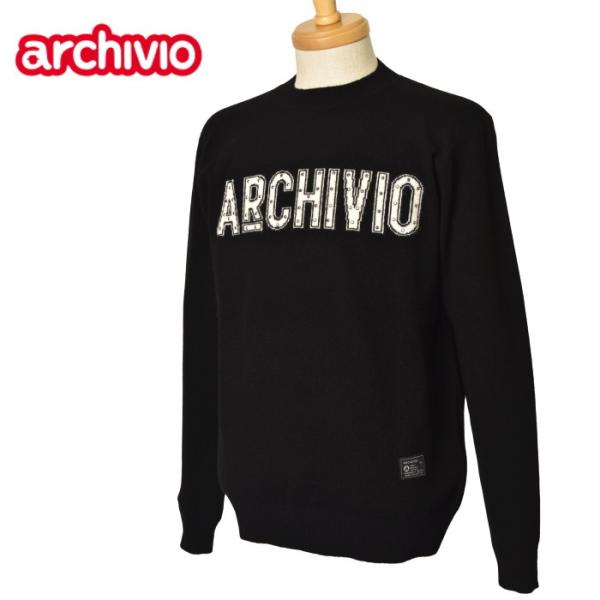 50％OFFセール！ アルチビオ archivio ゴルフ 2023秋冬新作 メンズ カシミヤ ニッ...