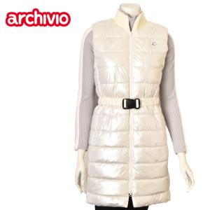 archivio - archivio  アルチビオ　ベスト38 新品】ARCHIVIO アルチビオ 2023年 ニットベスト ホワイト系 38