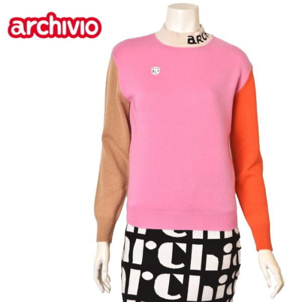 50％OFFセール！ アルチビオ archivio ゴルフ 2024秋冬新作 レディース カシミヤ ...