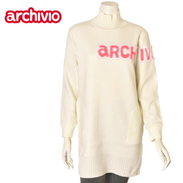 50％OFFセール！ アルチビオ archivio ゴルフ 2024秋冬新作 レディース ハイネック...