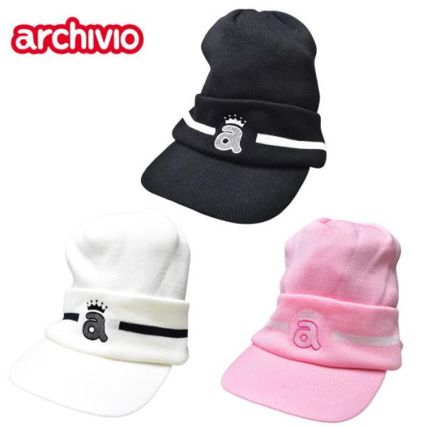 40％OFFセール！ アルチビオ archivio ゴルフ 2025秋冬新作 レディース つば付きニ...