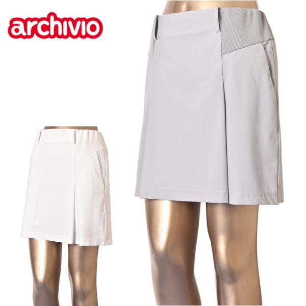 アルチビオ archivio ゴルフ 2026春夏新作 レディース タックスカート 服 ゴルフウェア