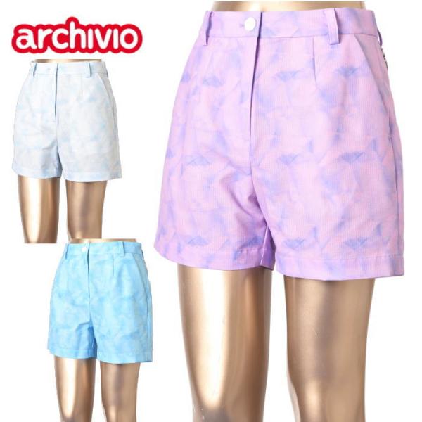 アルチビオ archivio ゴルフ 2026春夏新作 レディース ショートパンツ 服 ゴルフウェア