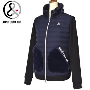 and per se（アンパスィ） ゴルフ 2025秋冬新作 レディース 中綿パンツ