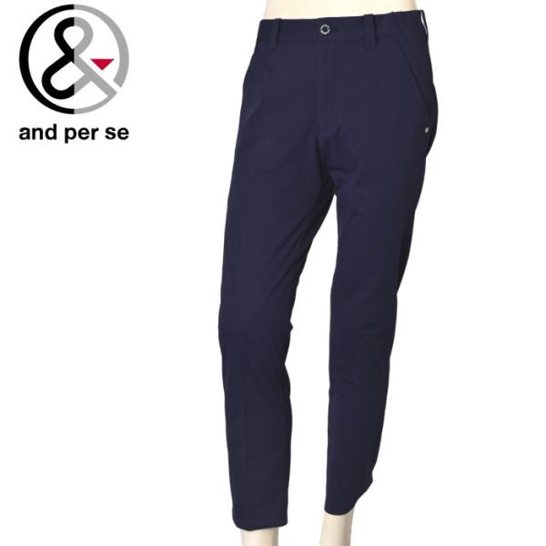 アンパスィ and per se ゴルフ 2026春夏新作 メンズ テーパードパンツ 服 ゴルフウェ...