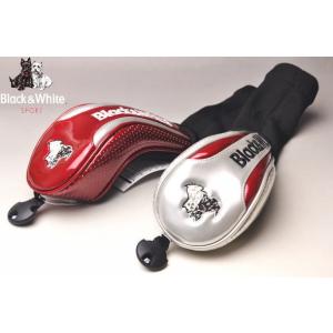 ブラック＆ホワイト Black&amp;White ゴルフ 2020秋冬新作 メンズ ユーティリティーヘッドカバー