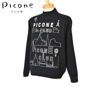 30％OFFセール！ピッコーネ クラブ PICONE CLUB ゴルフ 2025秋冬新作 メンズ ハイネックハーフジッププルオーバー 服 ゴルフウェア アウトレット Picone CLUB（ピッコーネクラブ） 30％OFFセール！ ピッコーネ クラブ