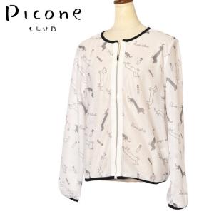 サイズ：2 PICONE CLUB ピッコーネクラブ  半袖ポロシャツ  ホワイト系 [240101449159] ゴルフウェア レディース ストスト 新品】PICONE CLUB ピッコーネクラブ 半袖ポロシャツ ホワイト系