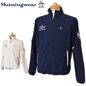 Munsingwear（マンシングウェア） 公式 ブルゾン 袖取り外し可 メンズ