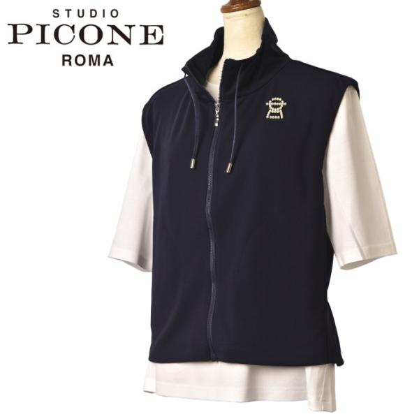 スタジオ ピッコーネ STUDIO PICONE ROMA 2026春夏新作 レディース ジップアッ...