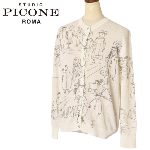 スタジオ ピッコーネ STUDIO PICONE ROMA 2026春夏新作 レディース ニットカー...