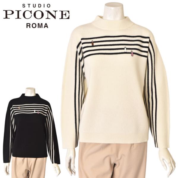 スタジオ ピッコーネ STUDIO PICONE ROMA 2026秋冬新作 レディース ニットプル...