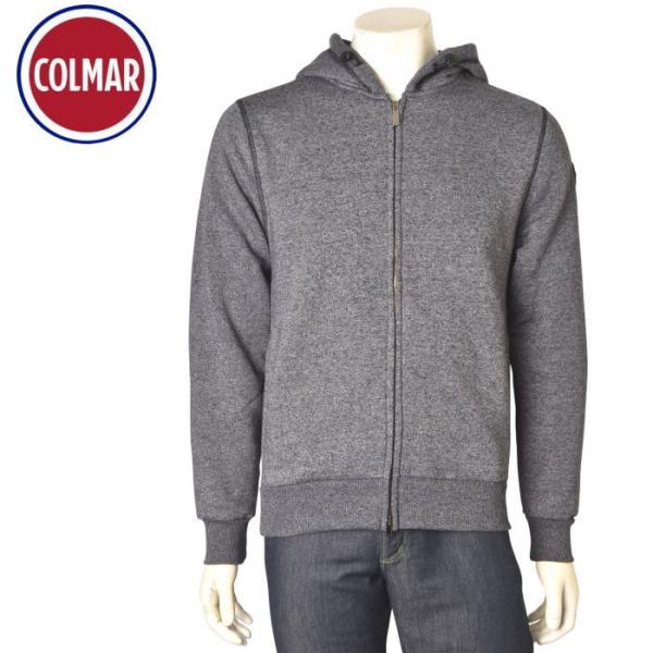コルマー COLMAR 2025秋冬新作 メンズ 裏起毛フーディージップアップパーカー【platon...