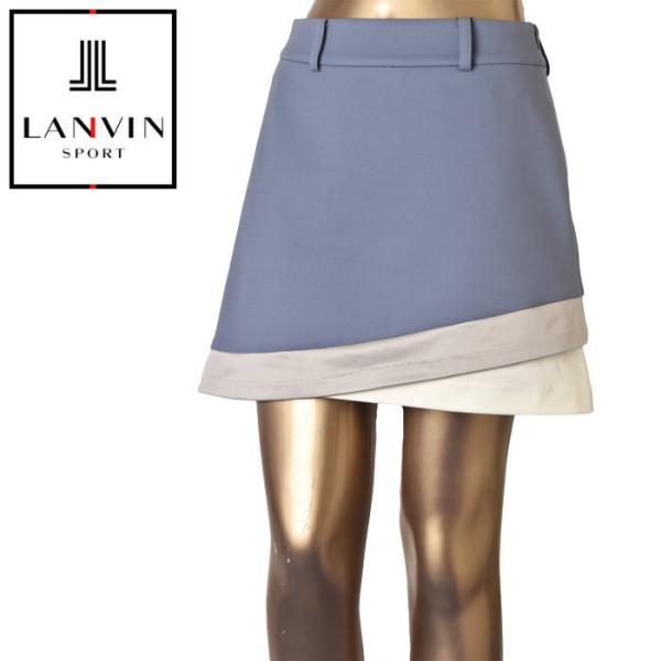 ランバン スポール ゴルフ LANVIN SPORT 2024春夏新作 レディース スカート 服 ゴ...