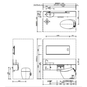 TOTO レストルームドレッサープレミアムシリ...の詳細画像1