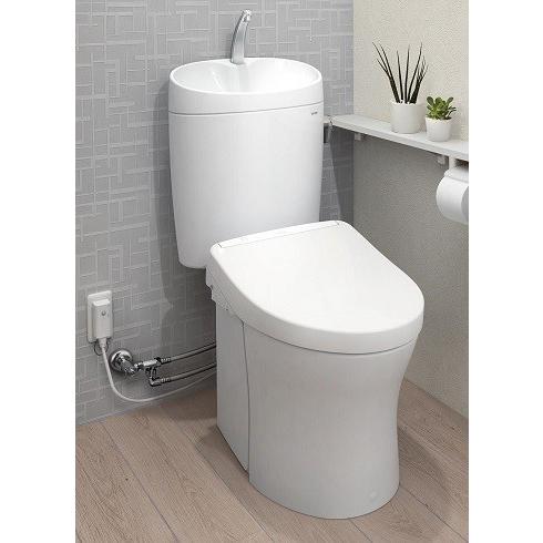 ピュアレストEX4.8L 新トルネード洗浄 床上排水・排水芯155ミリ 便器・タンクセット 手洗着き...