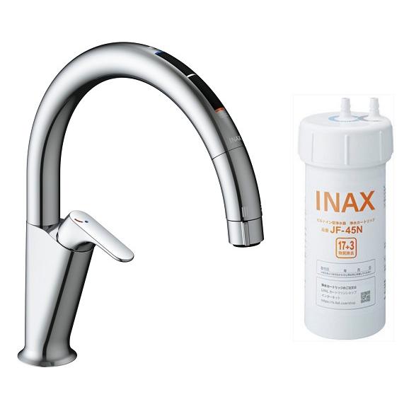 【QUOカード500×1付】JF-NAA466SY(JW)　 LIXIL ナビッシュ A6 浄水器付...