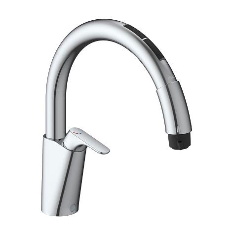 JF-NAB464SYX(JW)  LIXIL ナビッシュ 乾電池式 B6 浄水器付 タッチレス  ...