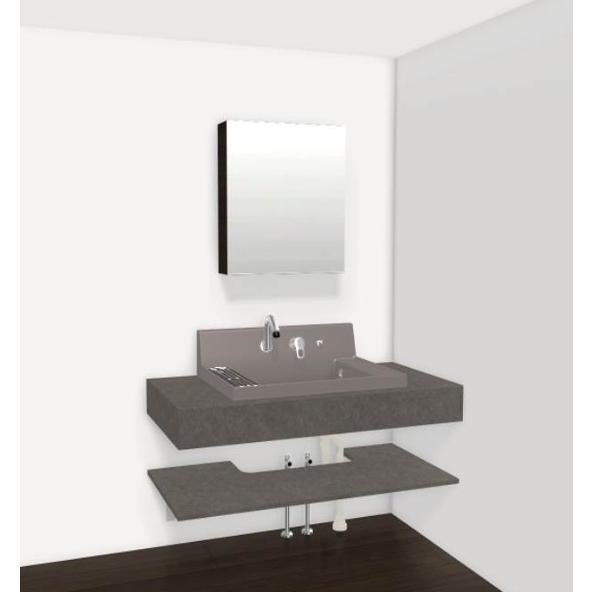 LIXIL リクシル カスタムバニティ 洗面器セットLF-CS75WX397SY(PS)/PH81 ...