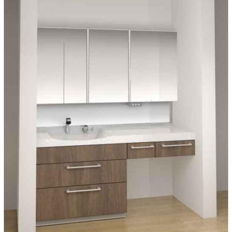 パナソニック 洗面ドレッシング ラシス 間口：1650ミリ 一式 メーカー直送 材のみ　受注配送関東...