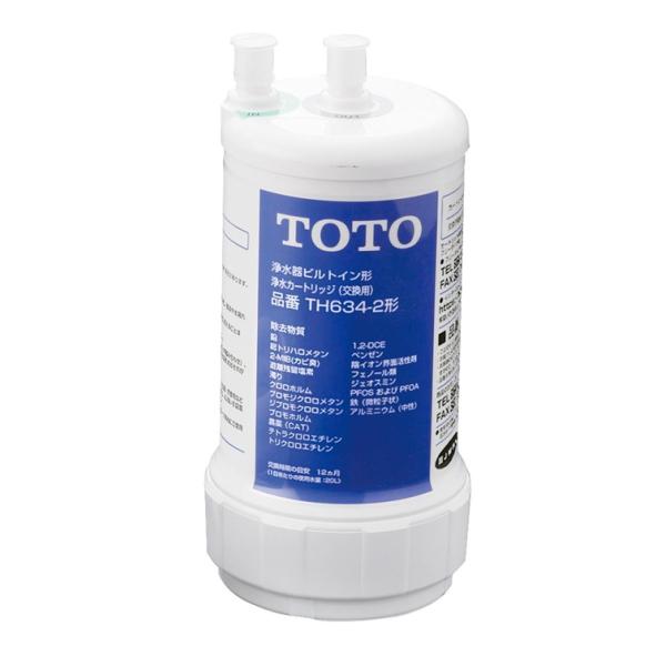 TOTO TH634-2 浄水器（ビルトイン形）用20物質除去取替カートリッジ 基本配送はメーカー直...