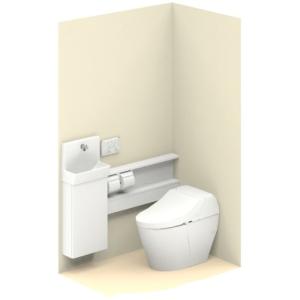 TOTO UWJ3RA1DW ワンデーリモデル GGA3 手洗器タイプカウンタータイプ 間口と左右勝...