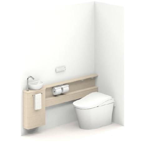 S TOTO UWNBUA3BA22NNNAHA ワンデーリモデル ネオレスト手洗器付  LS1タイ...