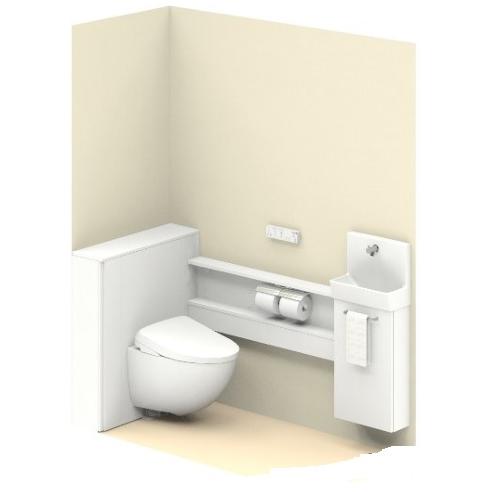 TOTO UWRF11RS1CA22NNWW レストパルF アプリコットF1A Ｌ型 スリム収納タイ...