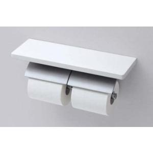 TOTO YH63BKS#NW1 棚付二連紙巻器 芯棒可動タイプ メッキタイプ 360×120×11...