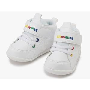 CONVERSE MINI INCHSTAR  コンバースミニ インチスター ホワイト/マルチ 37300421115 ベビーシューズ ベビー靴