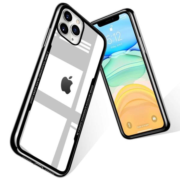 iPhone 11 Pro Maxケース クリア TPU 薄型 耐衝撃 シリコン 薄くて軽い 透明 ...