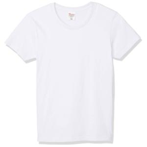 プリントスター 半袖 5.0オンス ベーシック Tシャツ レディース ホワイト 日本 WL (-)