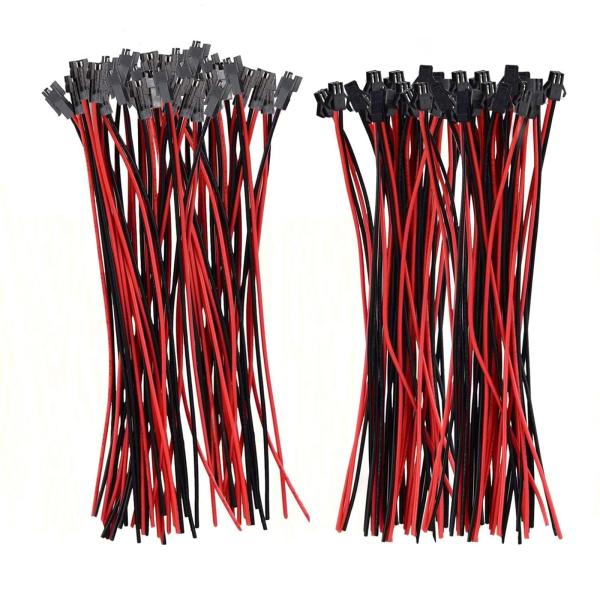 YFFSFDC20ペアJST 2.54? SM 2P SMコネクターコード コネクタ ジャンプワイヤ...