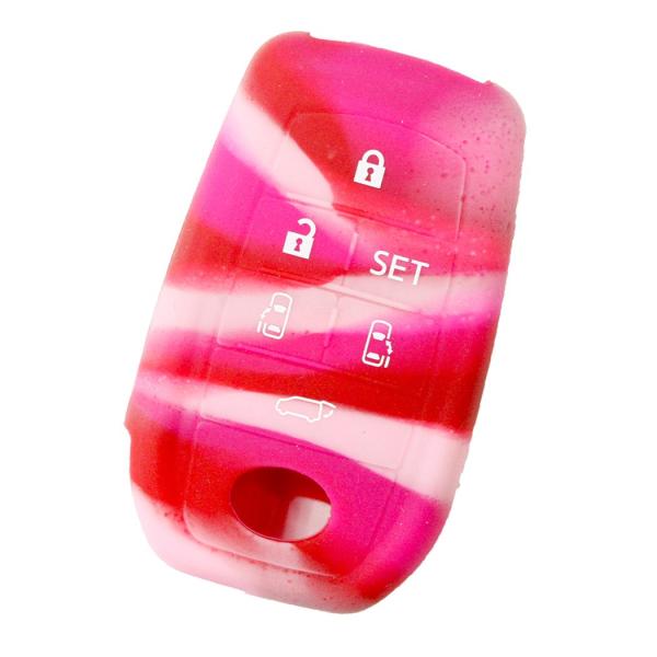 AWESOME/オーサム シリコン スマートキーケース ウェルカムパワースライドドアタイプ ラズベリ...