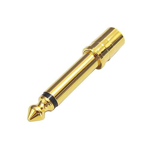 6.3mm モノラル標準プラグ (オス) - RCAジャック (メス) 変換プラグ PLG-N620...