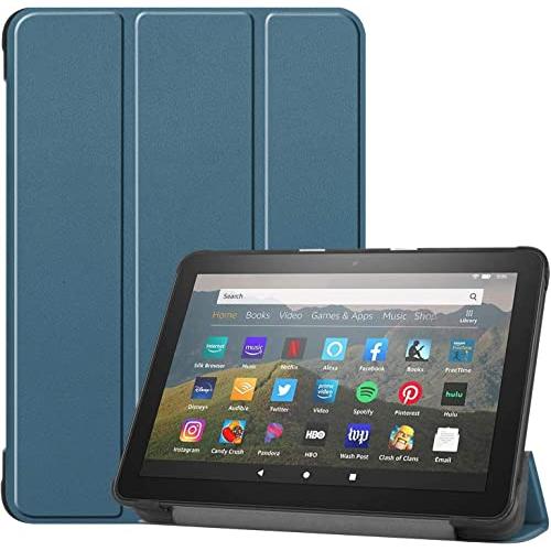 Shron Fire HD 8 2020 / 2022 ケース 三つ折りスタンドカバー 超薄型 超軽...