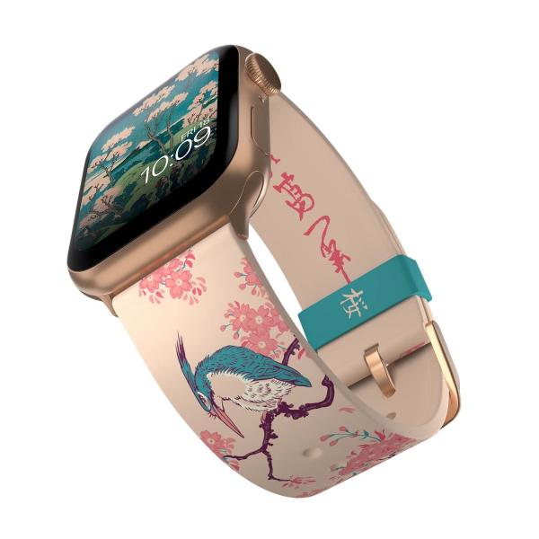 MobyFox サクラ 桜 Apple watch バンド、スマートウォッチ 交換 ベルト、アップル...