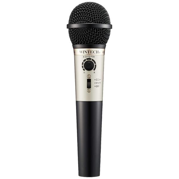 WINTECH(ウィンテック) エコー機能搭載カラオケマイク KEM-02 カラオケ/スピーチ/ボー...