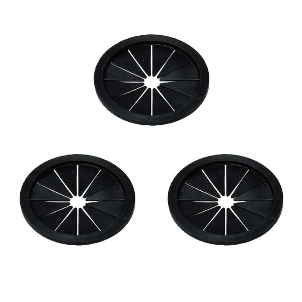 まとめ買い3個セットBelca(ベルカ) 日本製 排水口 ふた 流し用菊割れゴム 80タイプ 3個入...