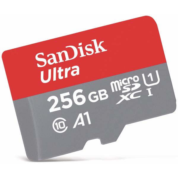 SanDisk Ultra microSDXC 256GB アダプター付き SDSQUAR-256G...