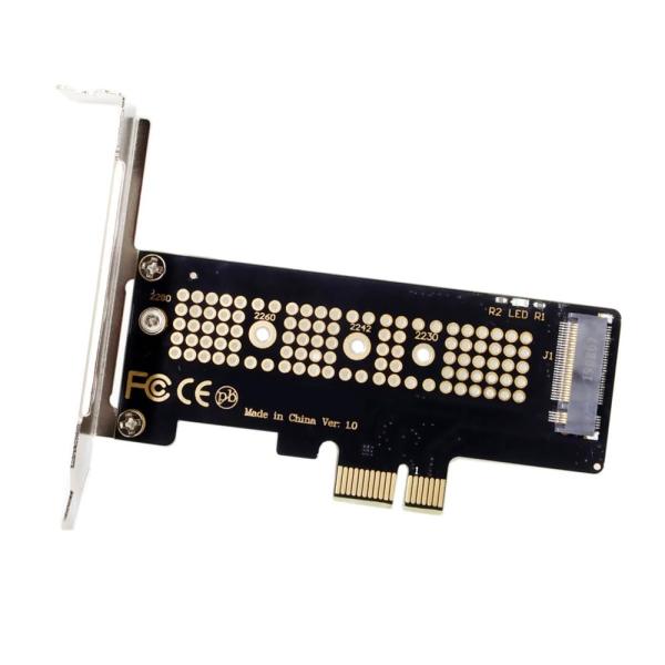 JSER Xiwai ロープロファイル PCI-E 3.0 x1レーン - M.2 NGFF M-K...