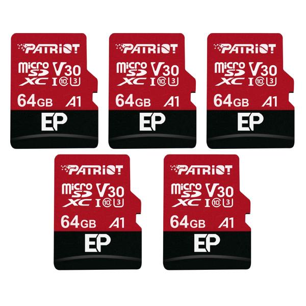Patriot 64GB A1 / V30 Micro SD Card for Android Ph...